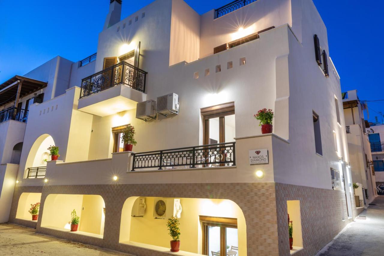 Naxos City Naxos Diamond Studios Apartments מראה חיצוני תמונה